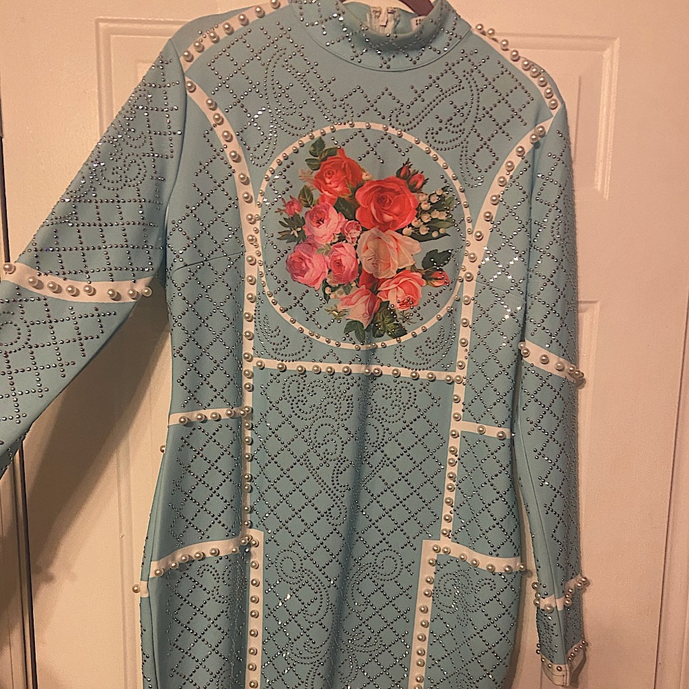Gilded Glamour Special Occasion Dress